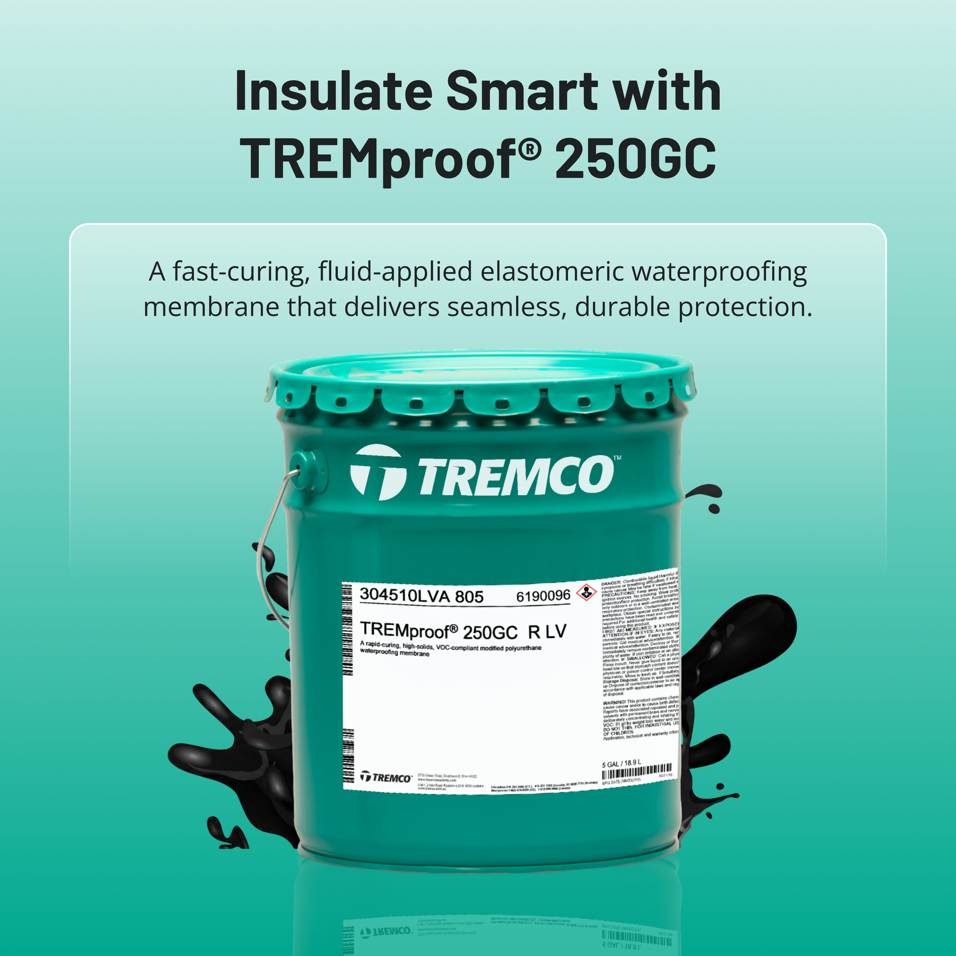 Tremco® Tremrpoof 250GC
