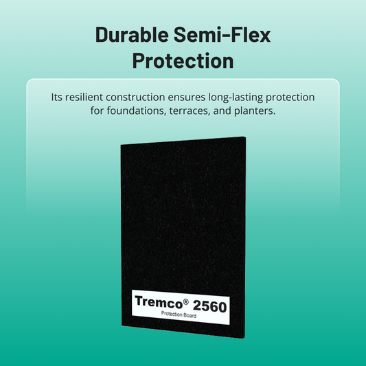 Tremco® 2560 1/4" asphaltic prot bd 4x8