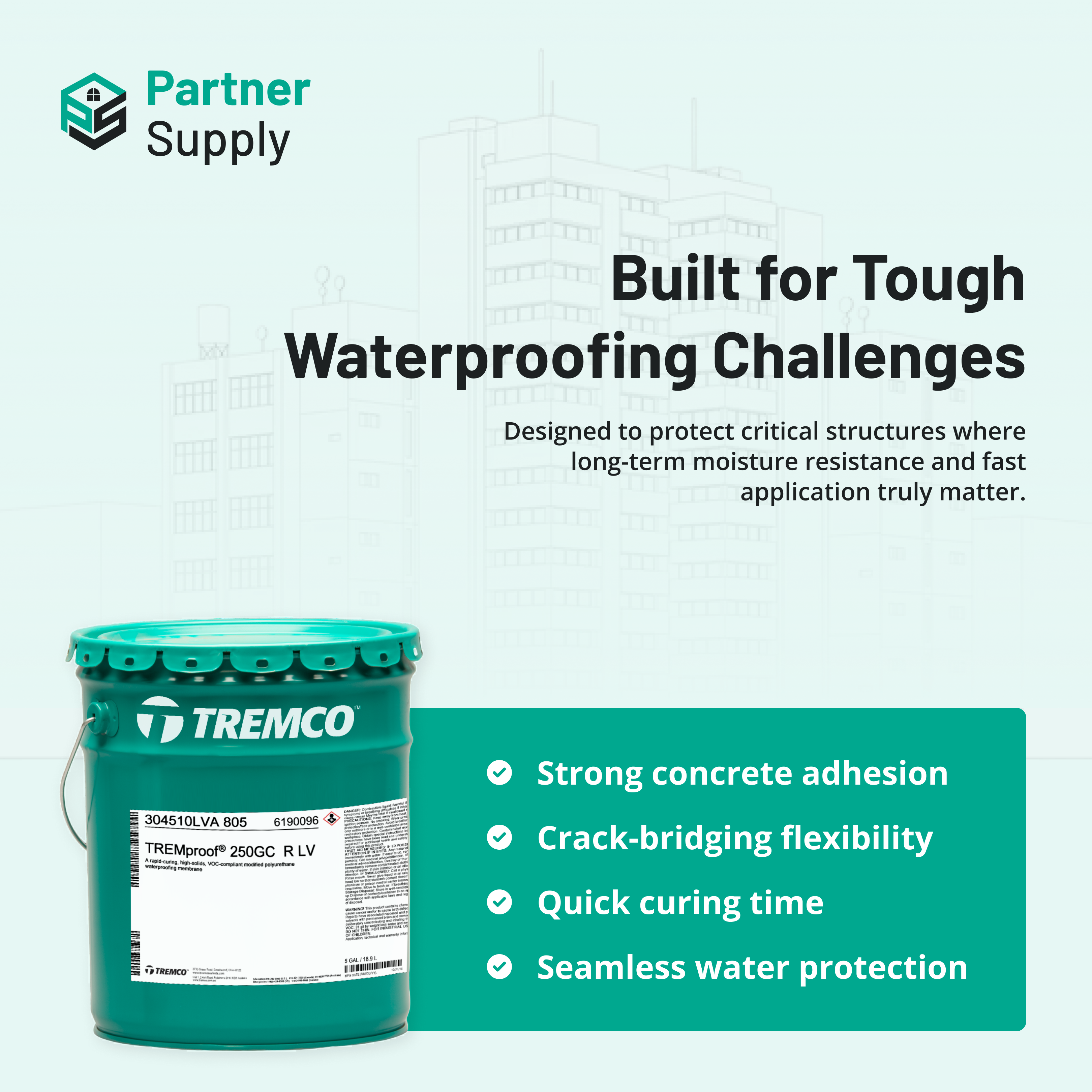 Tremco® Tremrpoof 250GC