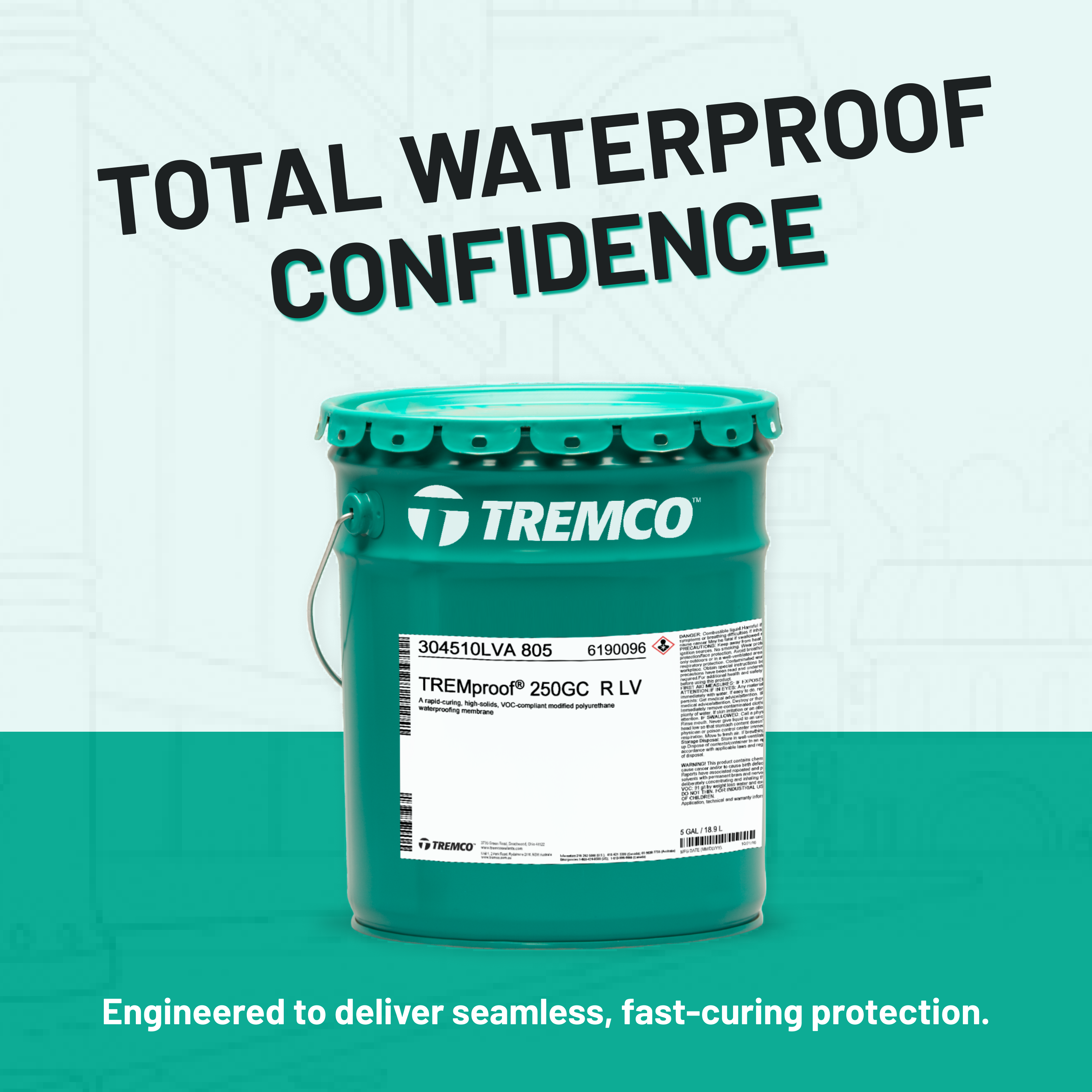 Tremco® Tremrpoof 250GC